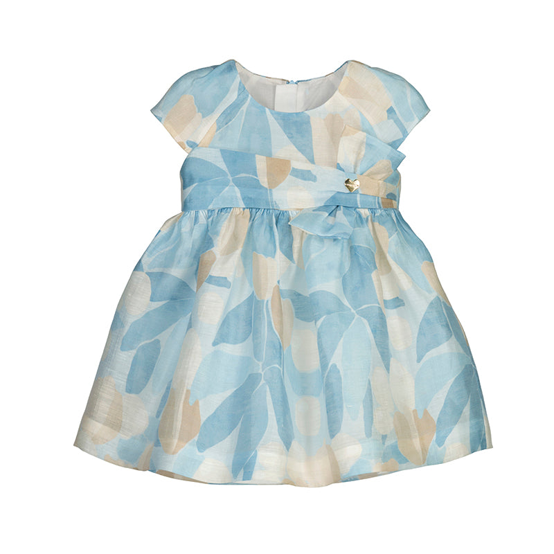 Vestido estampado flores, cielo. bebé
