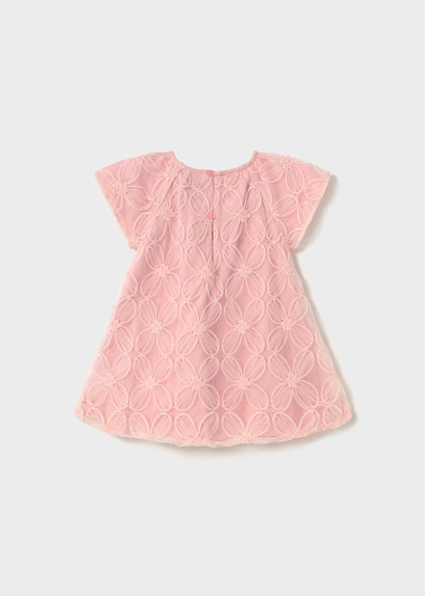 Vestido print 3d rosa
