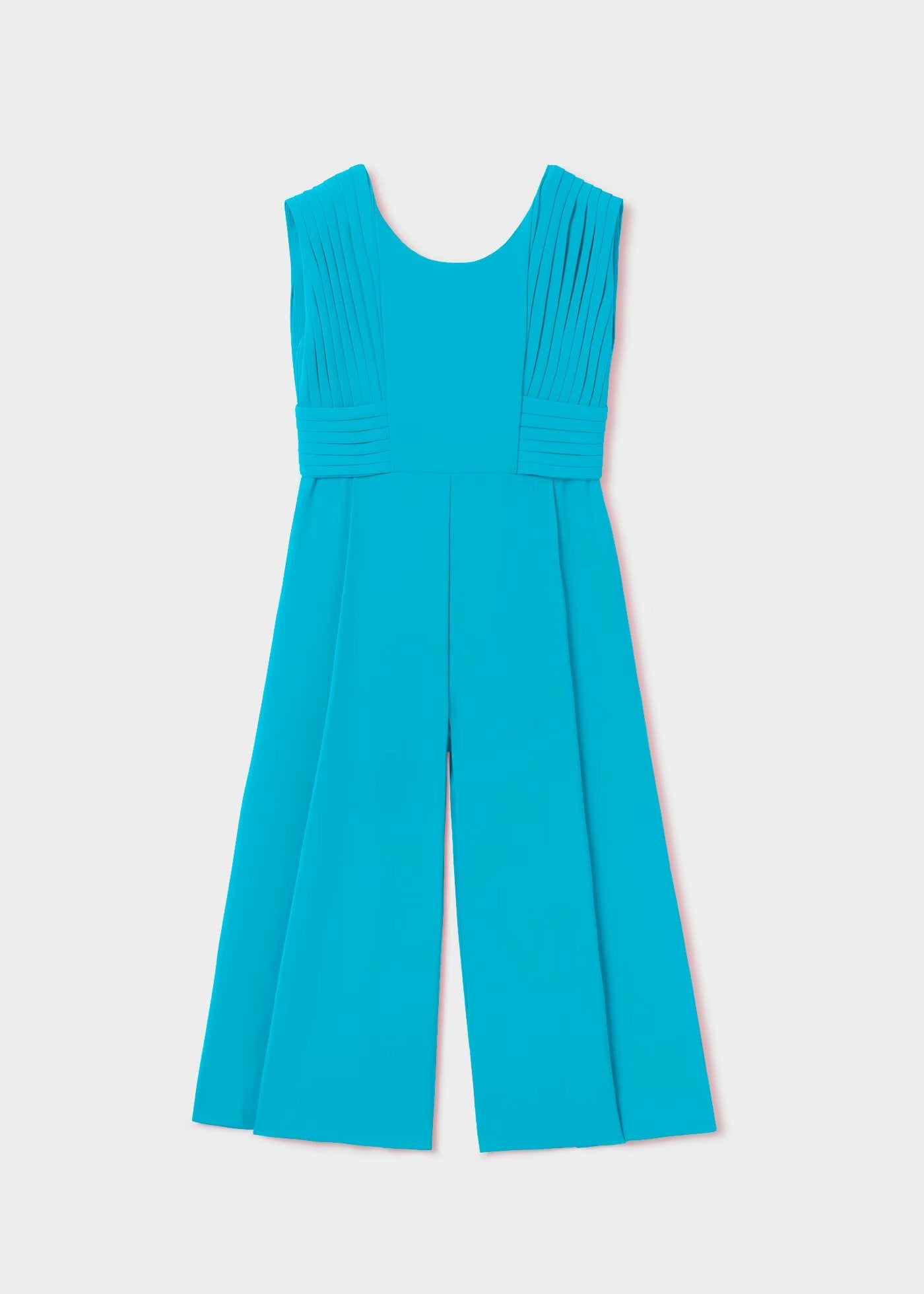 mono crepe fluido, color azul turquesa – Little Girls Dress Shop & boys