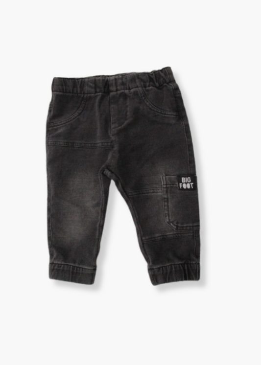 pants fleece black